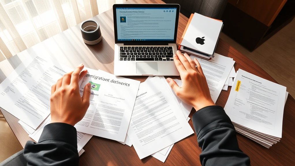 documentos de apoio organizados e credíveis