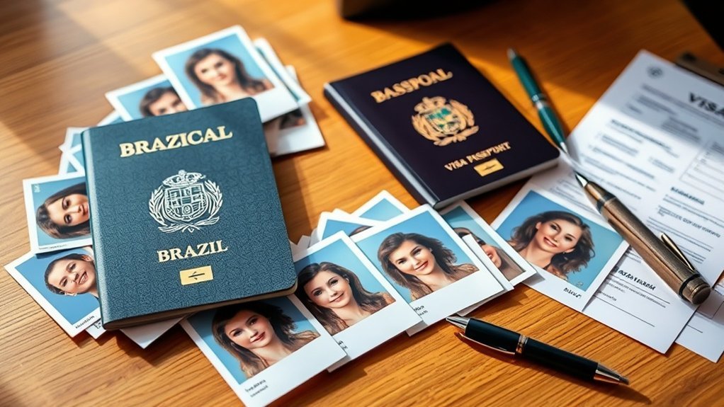 Lista de verificação de requisitos para foto de passaporte
