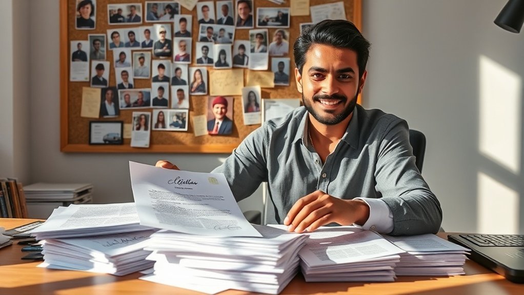 declarações pessoais e endossos