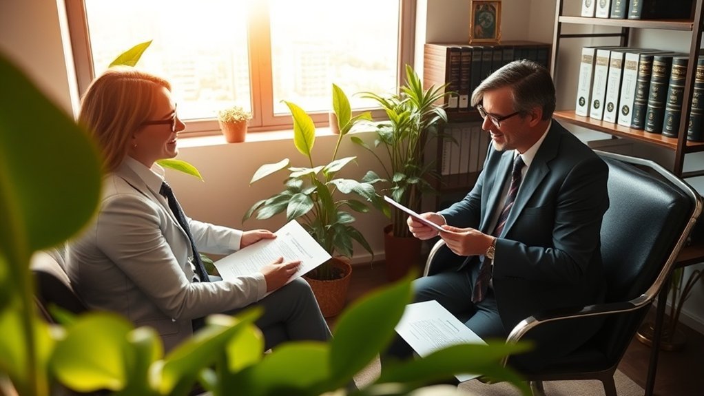 assistência jurídica pós-chegada