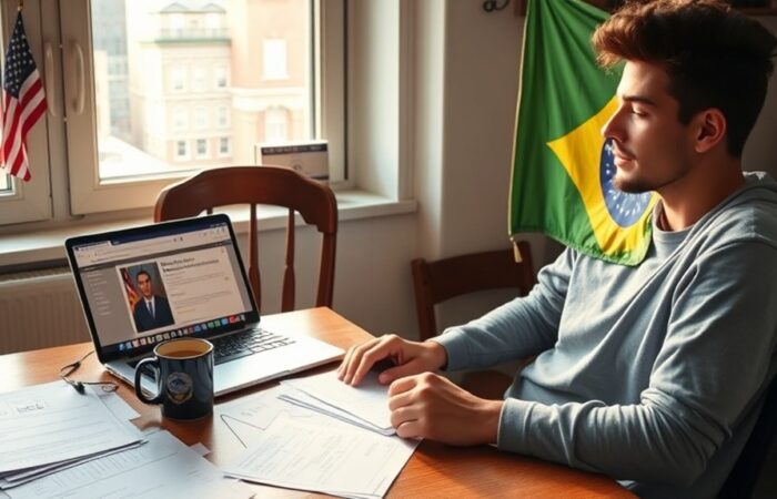 visto F1 morando nos EUA