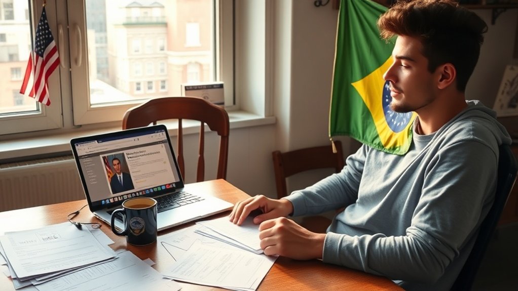 visto F1 morando nos EUA