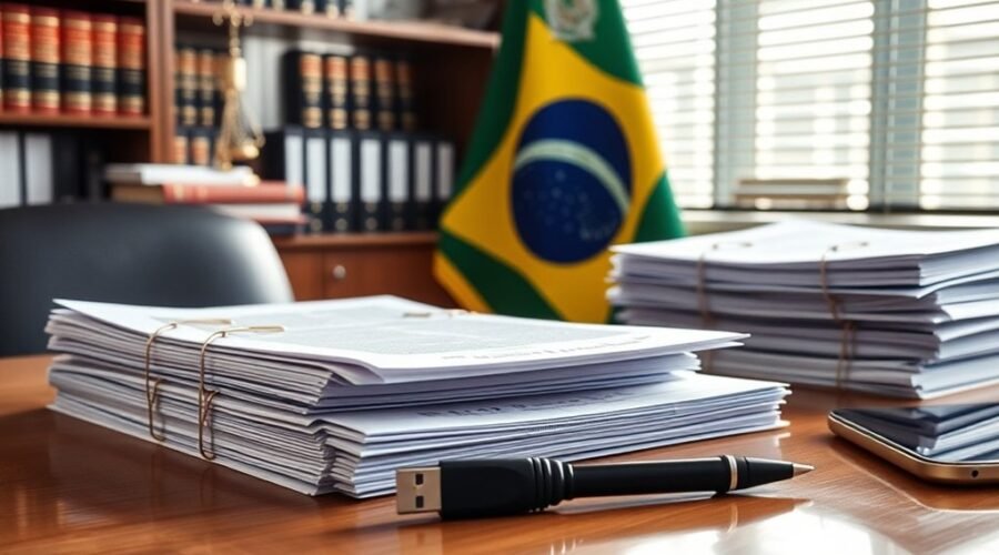 Preparar anexos e evidências