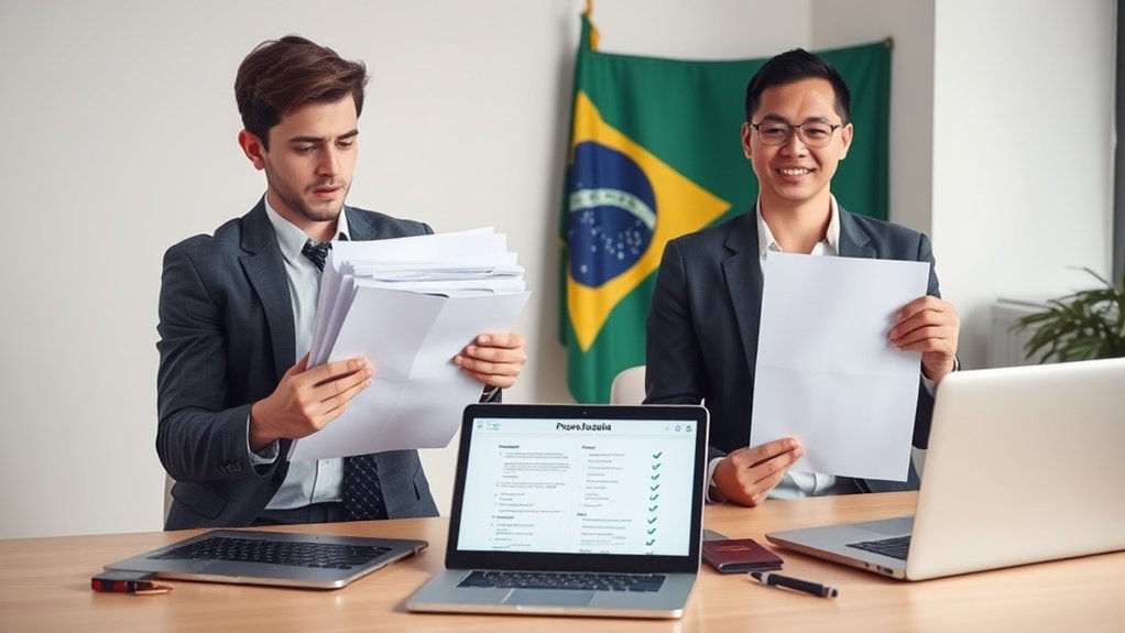 prevenir erros na solicitação de visto