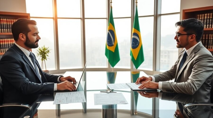 soluções jurídicas profissionais de imigração