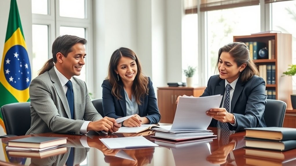 apoio jurídico profissional em imigração