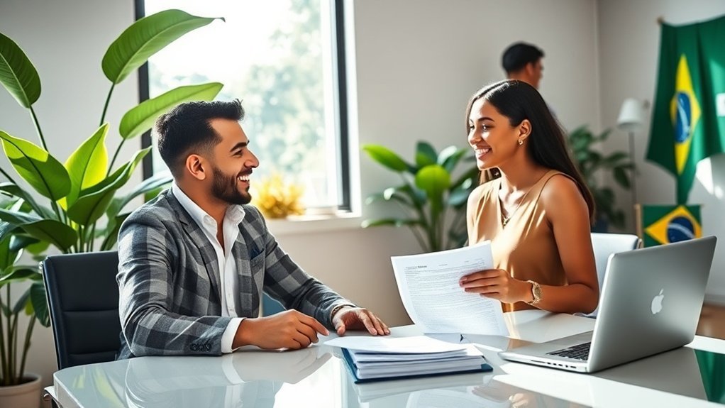 Consultoria de imigração rápida e segura