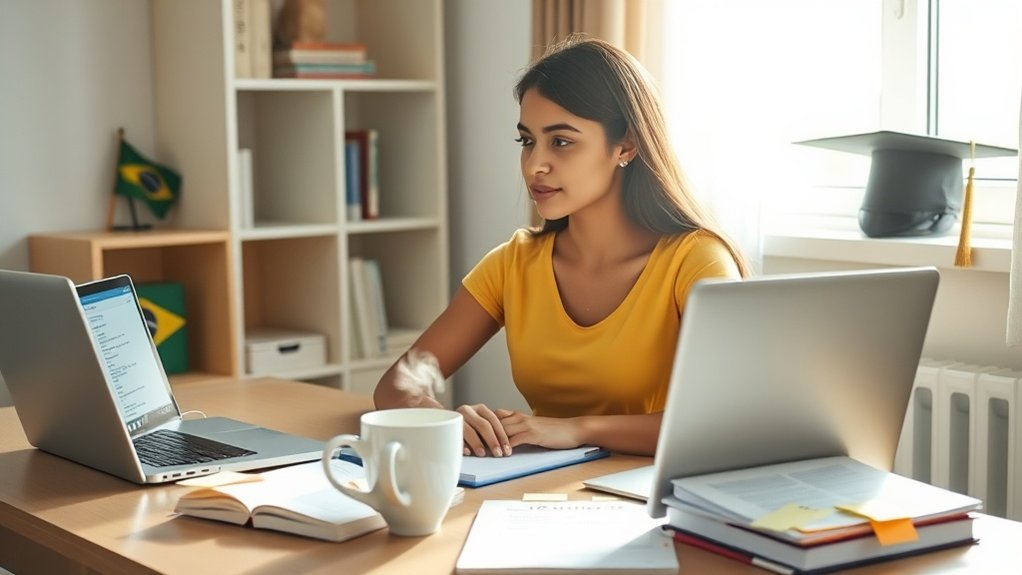 alcançar fluência em português nível b1 b2