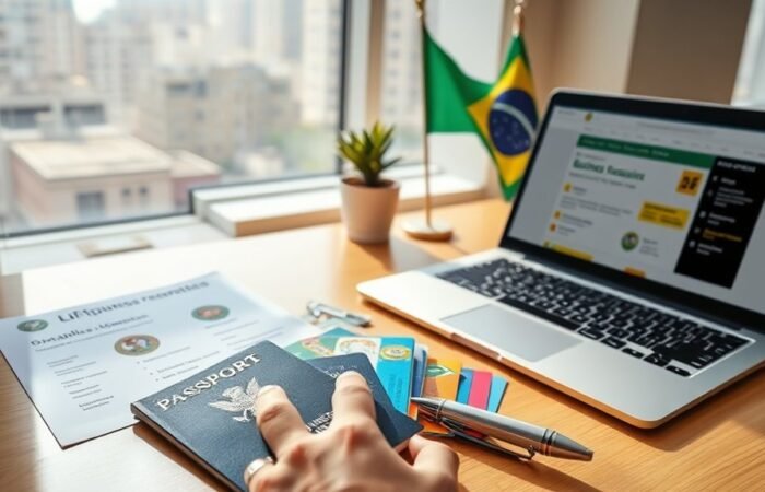 Registrando empresa para imigração