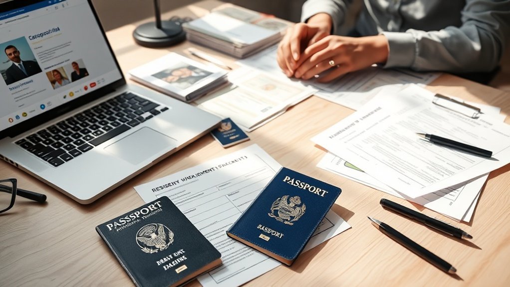 Pedido de visto para trabalho remoto