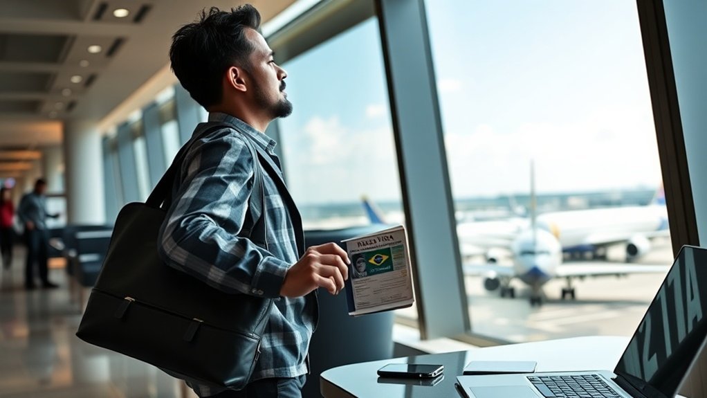 visto de viagem de negócios de curta duração