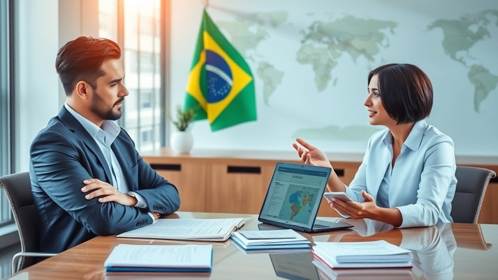 orientação especializada para solicitação de visto