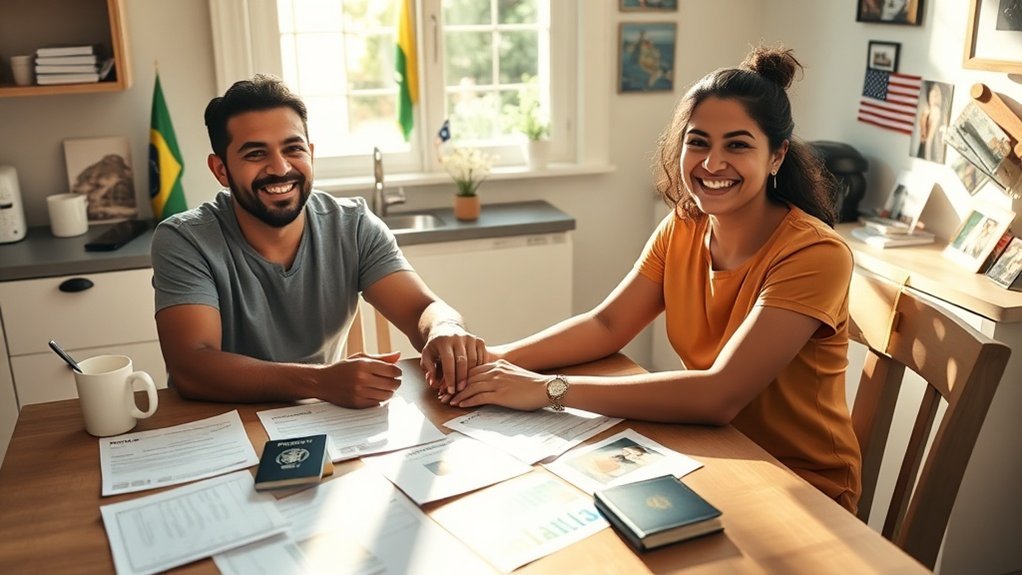 patrocinando visto de cônjuge brasileiro