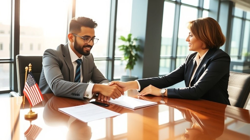 Responsabilidades do patrocinador para o visto O1