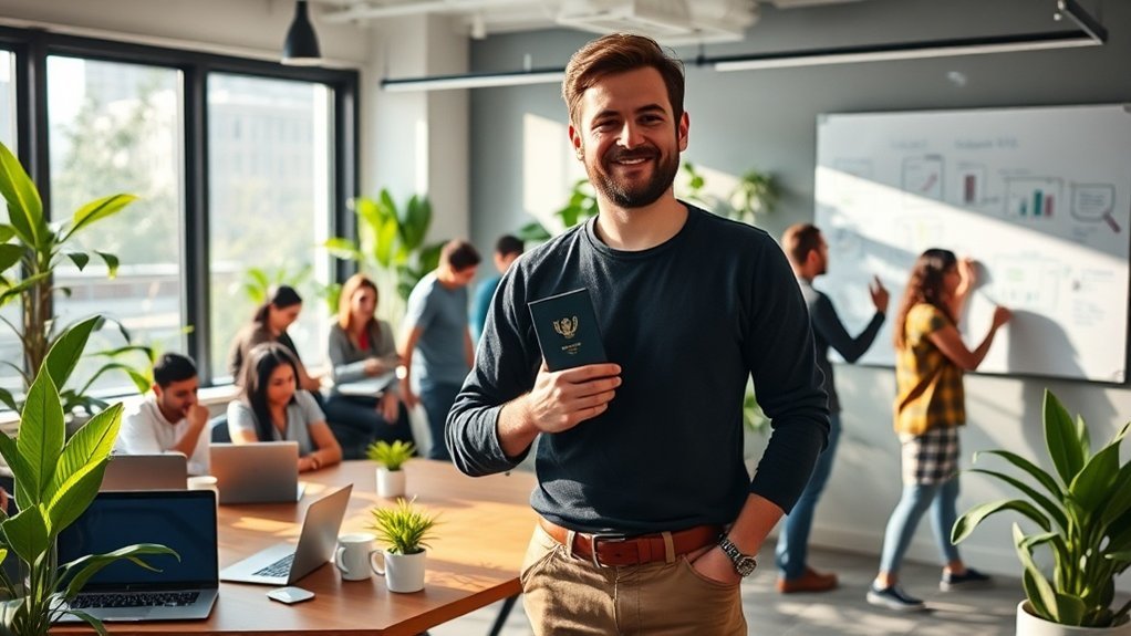 processo de aplicação para o visto de startup