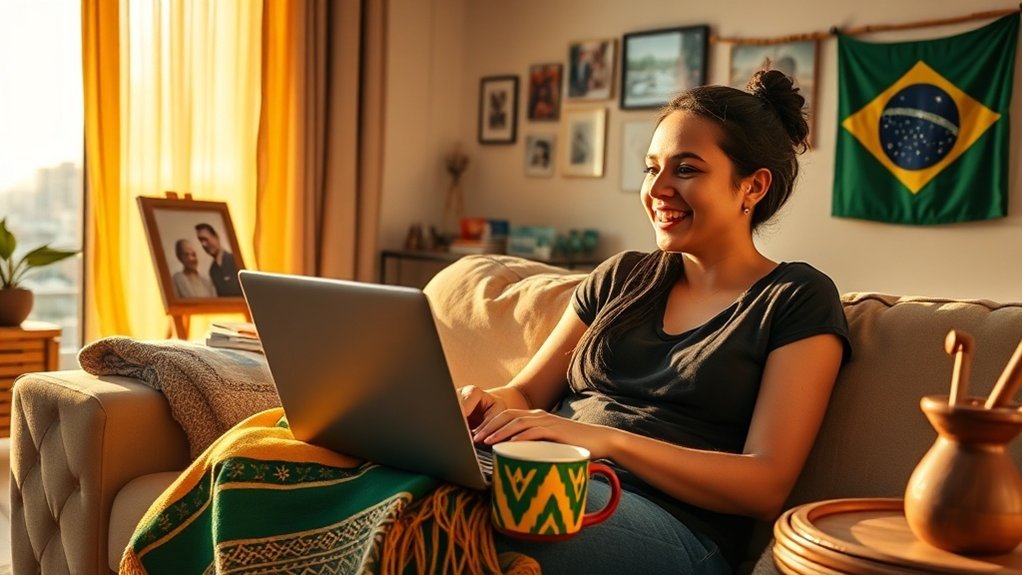 Fique conectado ao Brasil