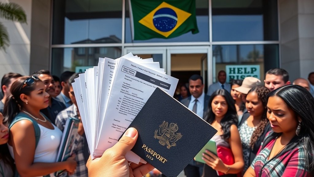 controles migratórios mais rígidos no Brasil
