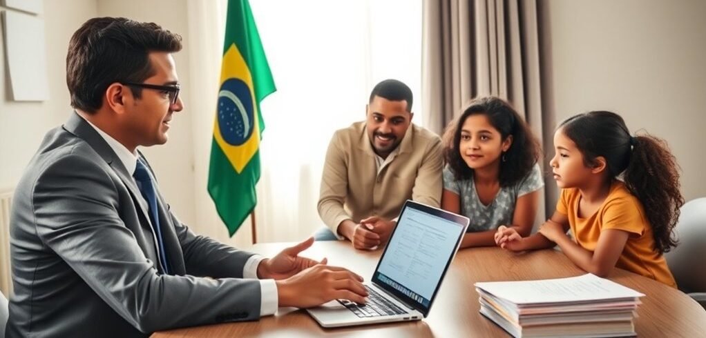 caso forte de imigração brasileira
