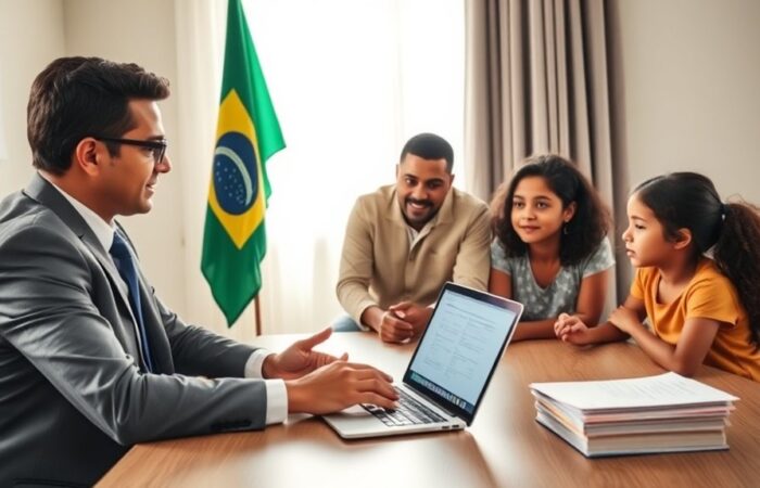 caso forte de imigração brasileira