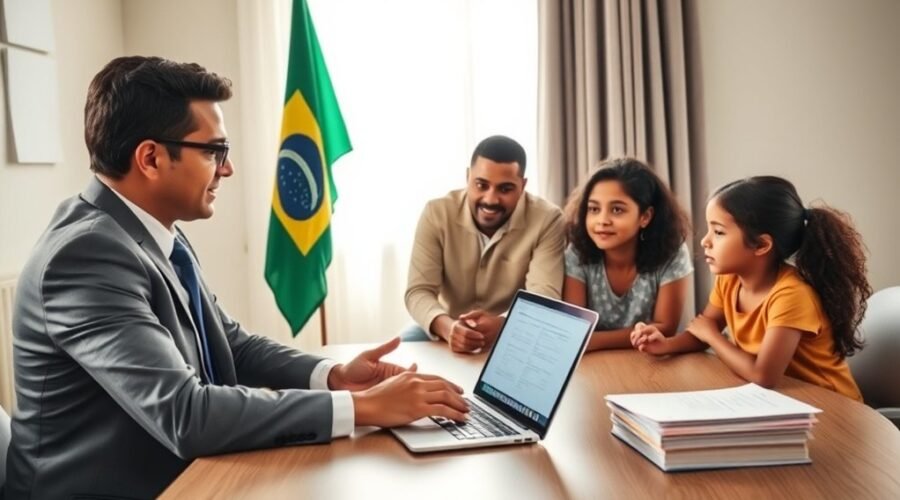 caso forte de imigração brasileira