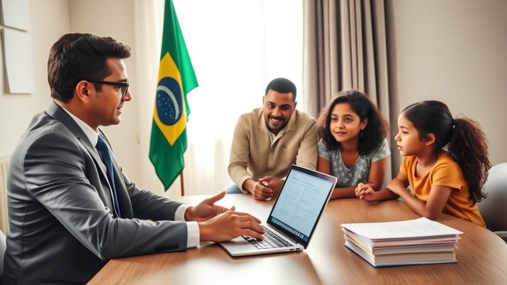 caso forte de imigração brasileira