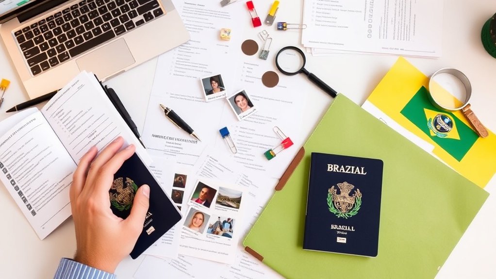 dossiê forte de imigração brasileira