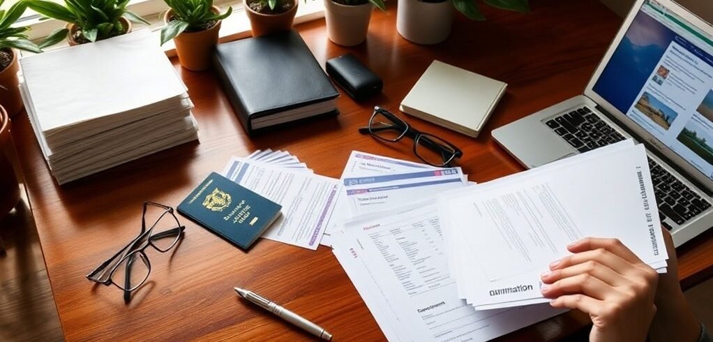etapas de um caso forte de imigração