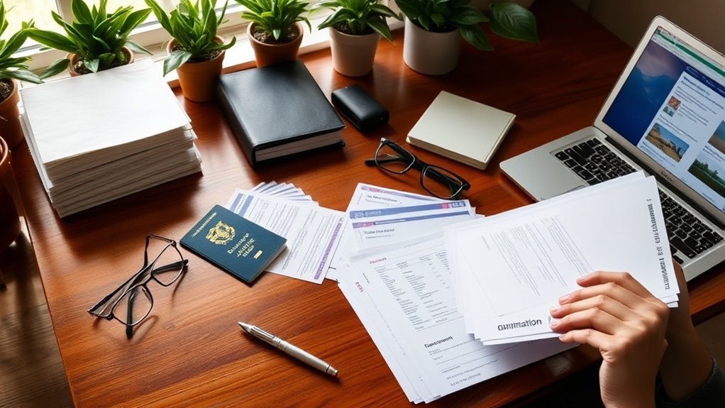 etapas de um caso forte de imigração