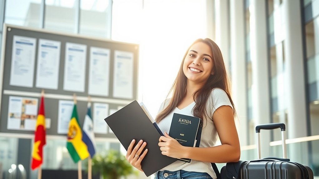 Candidatura para visto de trabalho para estudante