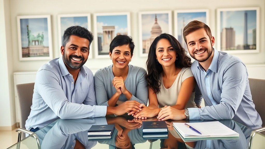 Histórias de sucesso de imigrantes