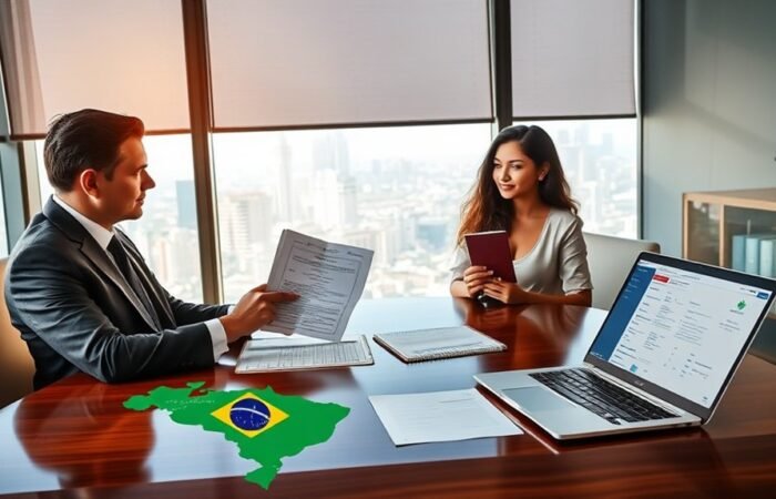 serviços jurídicos para visto temporário