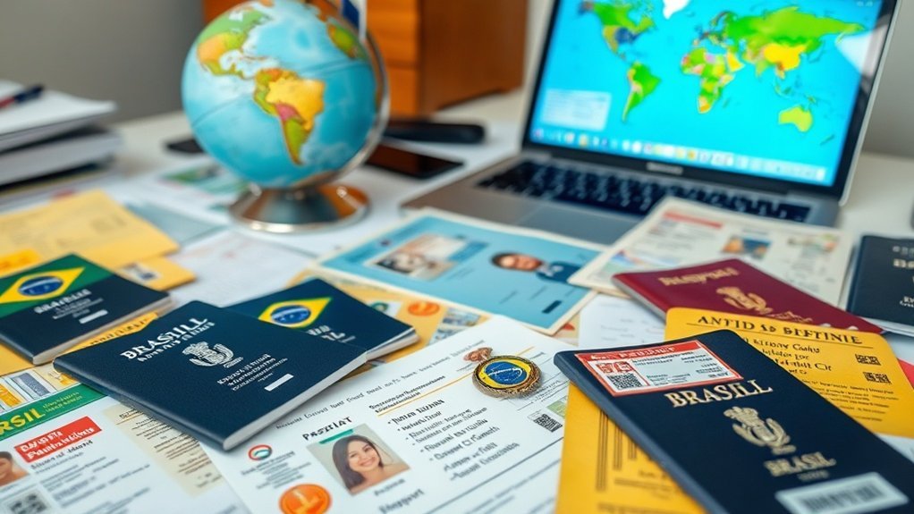 tipos de visto temporário brasil