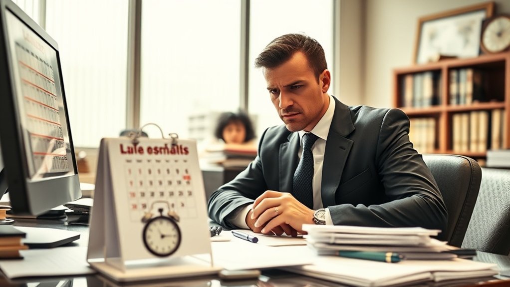 cumprimento pontual dos prazos