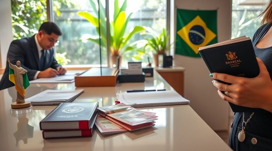 pedido de visto de turista brasil