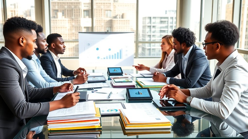 tomada de decisões transparente e baseada no mérito