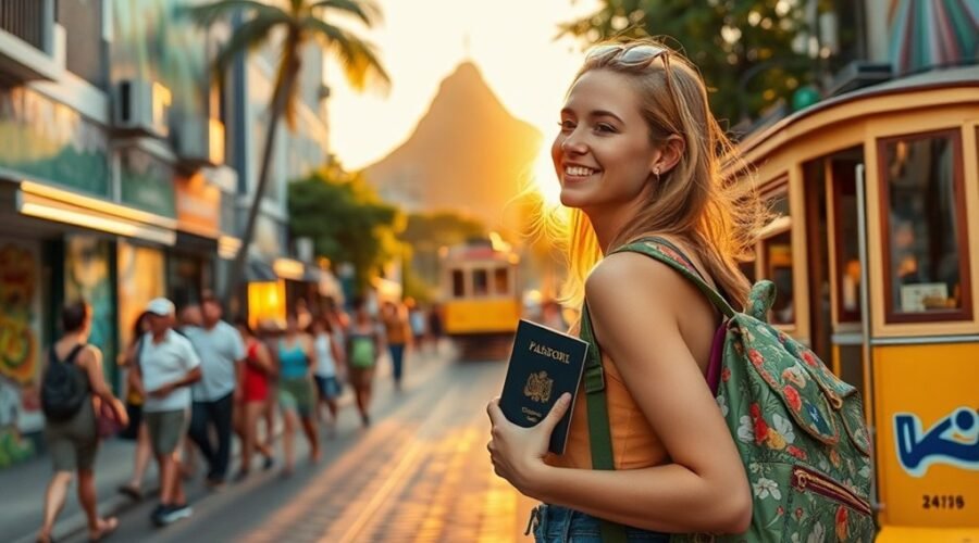 viajar enquanto aguarda os procedimentos