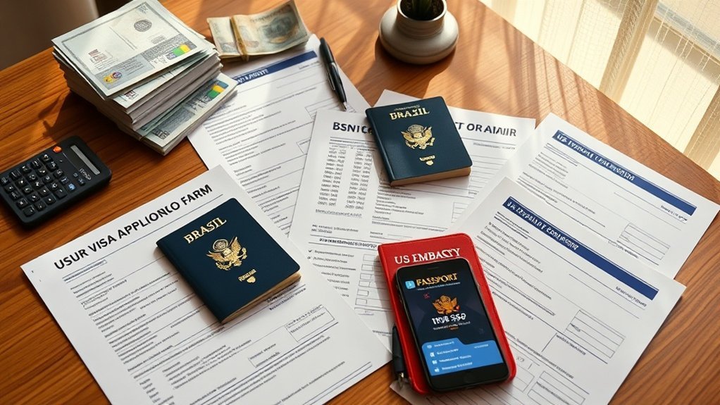 tipos de vistos dos EUA