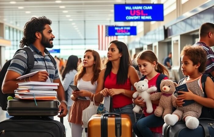 processo de imigração dos EUA para o Brasil