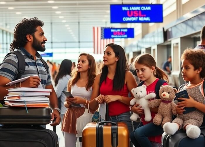 processo de imigração dos EUA para o Brasil