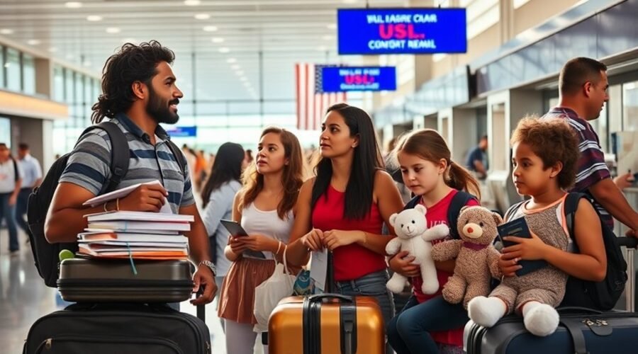 processo de imigração dos EUA para o Brasil