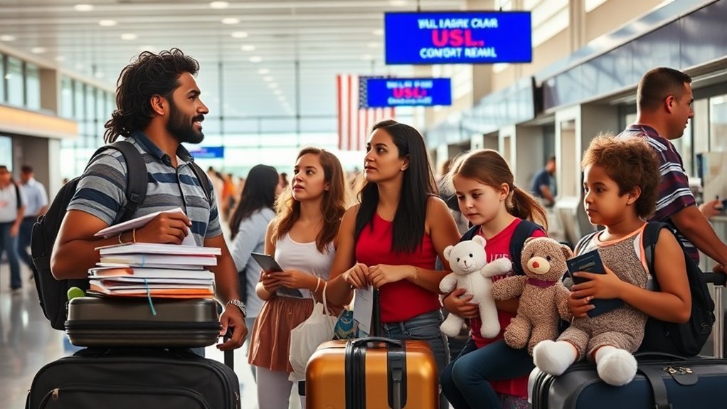 processo de imigração dos EUA para o Brasil