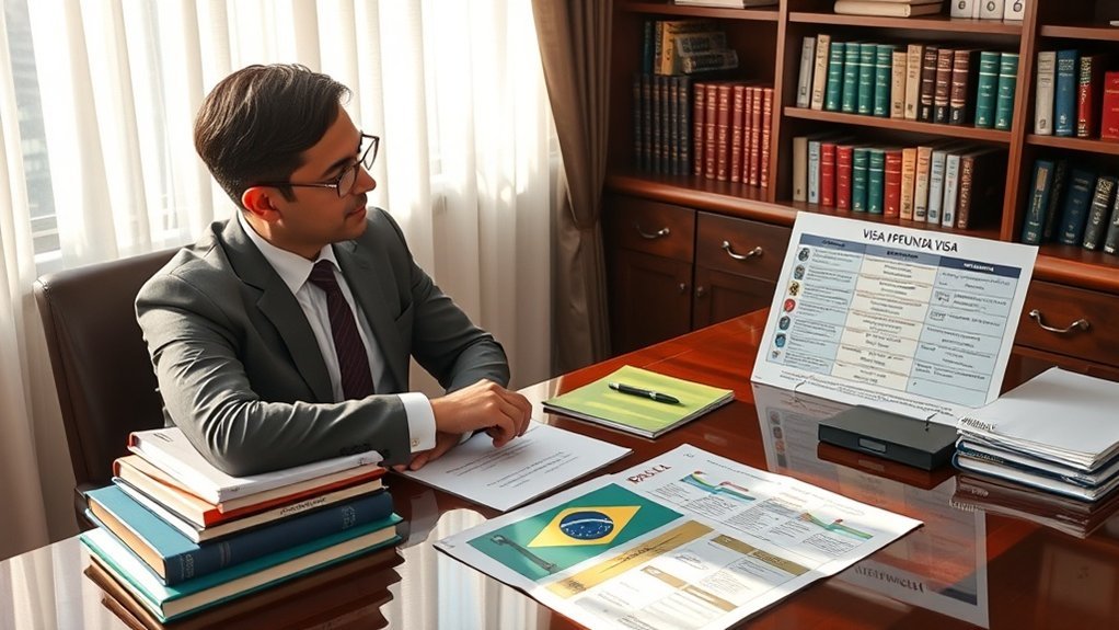 Compreendendo as categorias de visto do Brasil