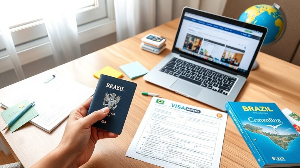 compreendendo as categorias de visto do Brasil