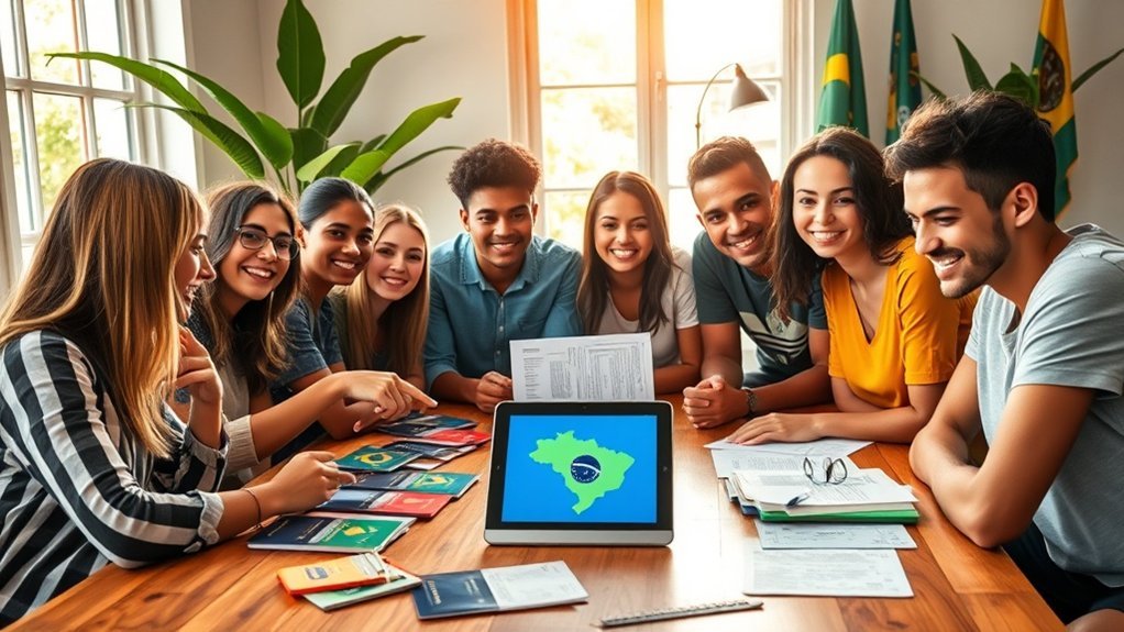 compreendendo as categorias de vistos brasileiros