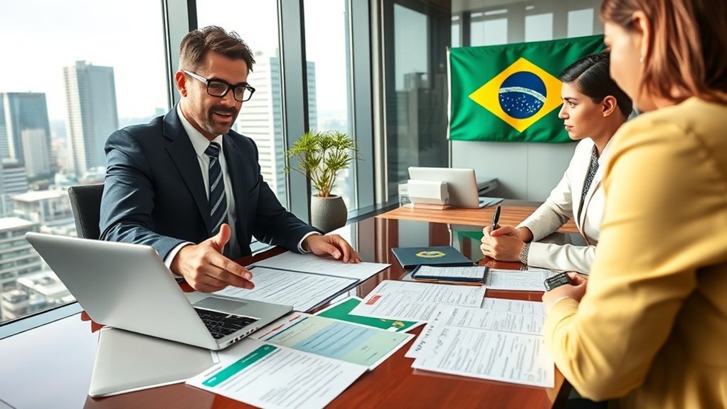 Compreendendo os vistos de trabalho brasileiros