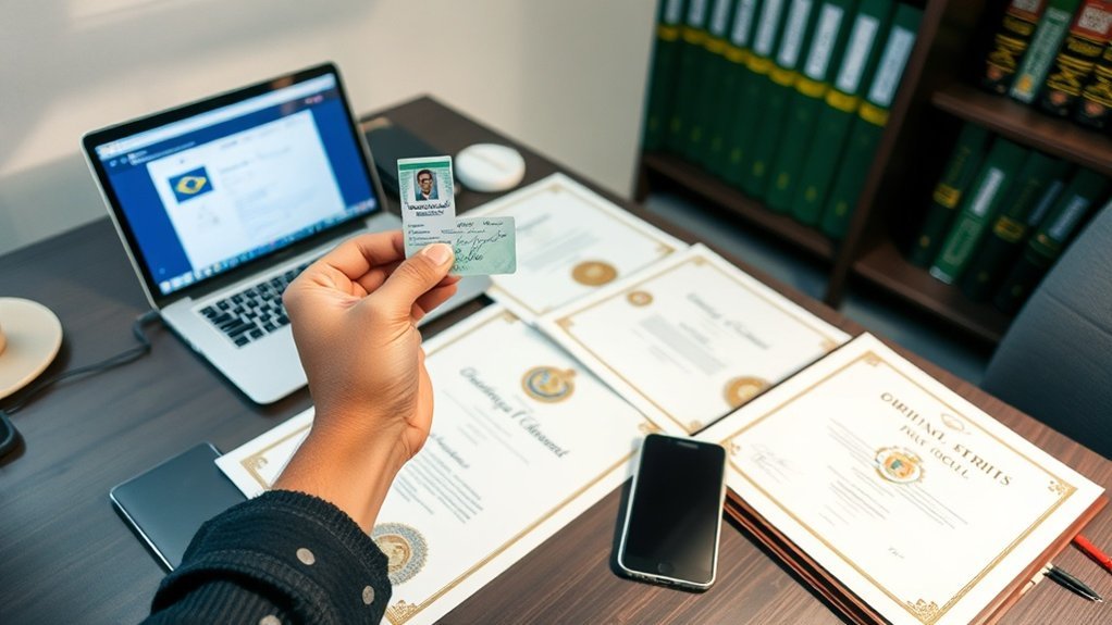 compreendendo os requisitos de qualificação profissional