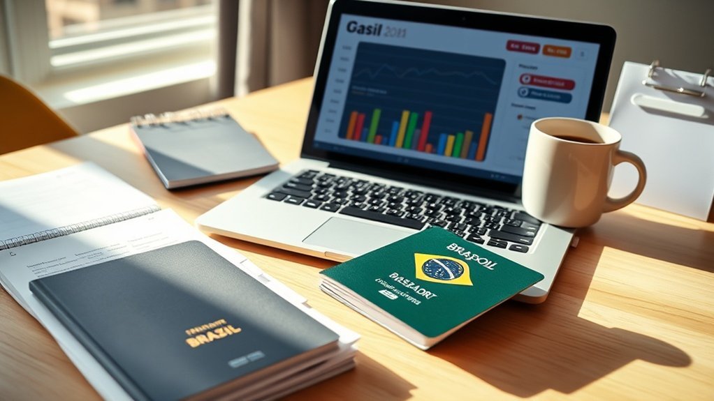 compreendendo as datas do boletim de vistos