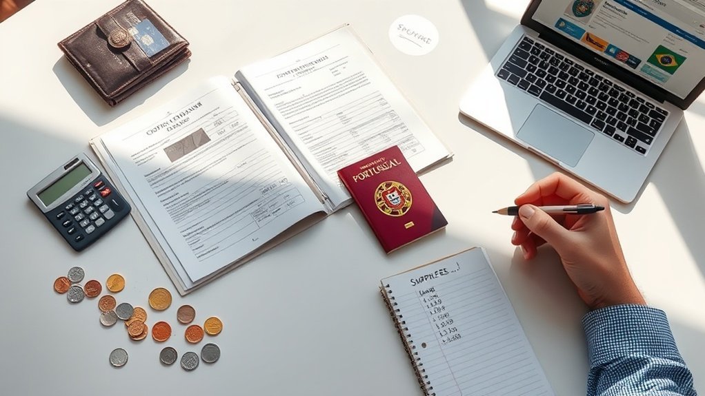 custos e economias inesperados