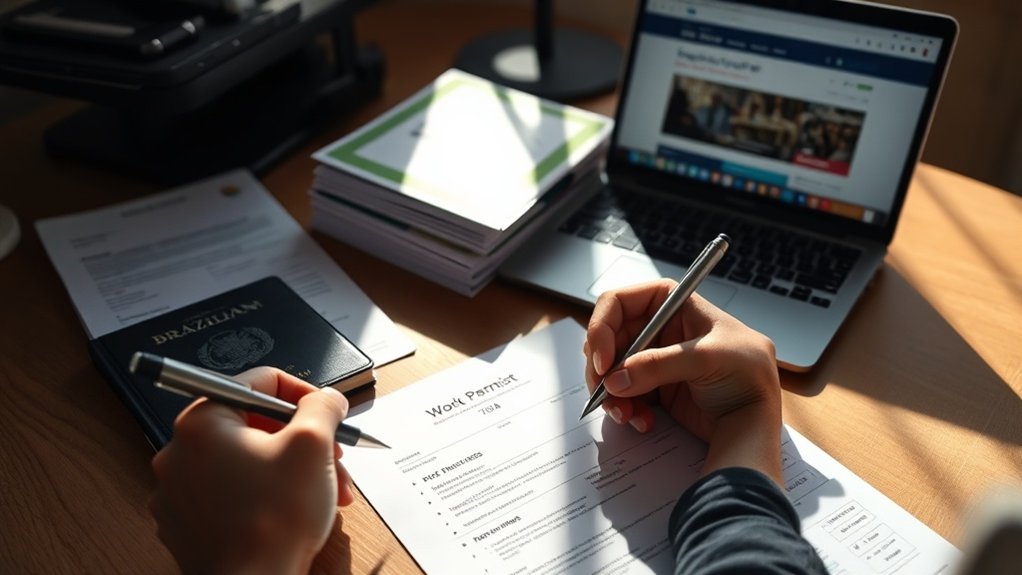 Atualize as credenciais de residência prontamente