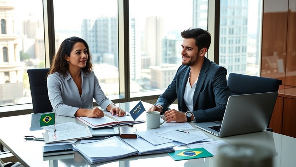 consultoria sobre mudança de status entre EUA e Brasil